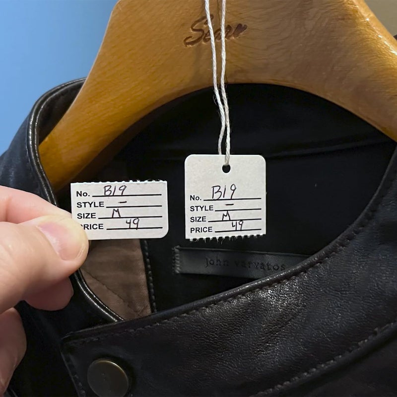 SmartSign Perforated Garment Tags | Unstrung Coupon Pre-Printed Tag | Clothing Size Style Price | 1.25" x 1.875", Pack of 1000, Made in USA - Image 5